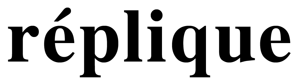 réplique